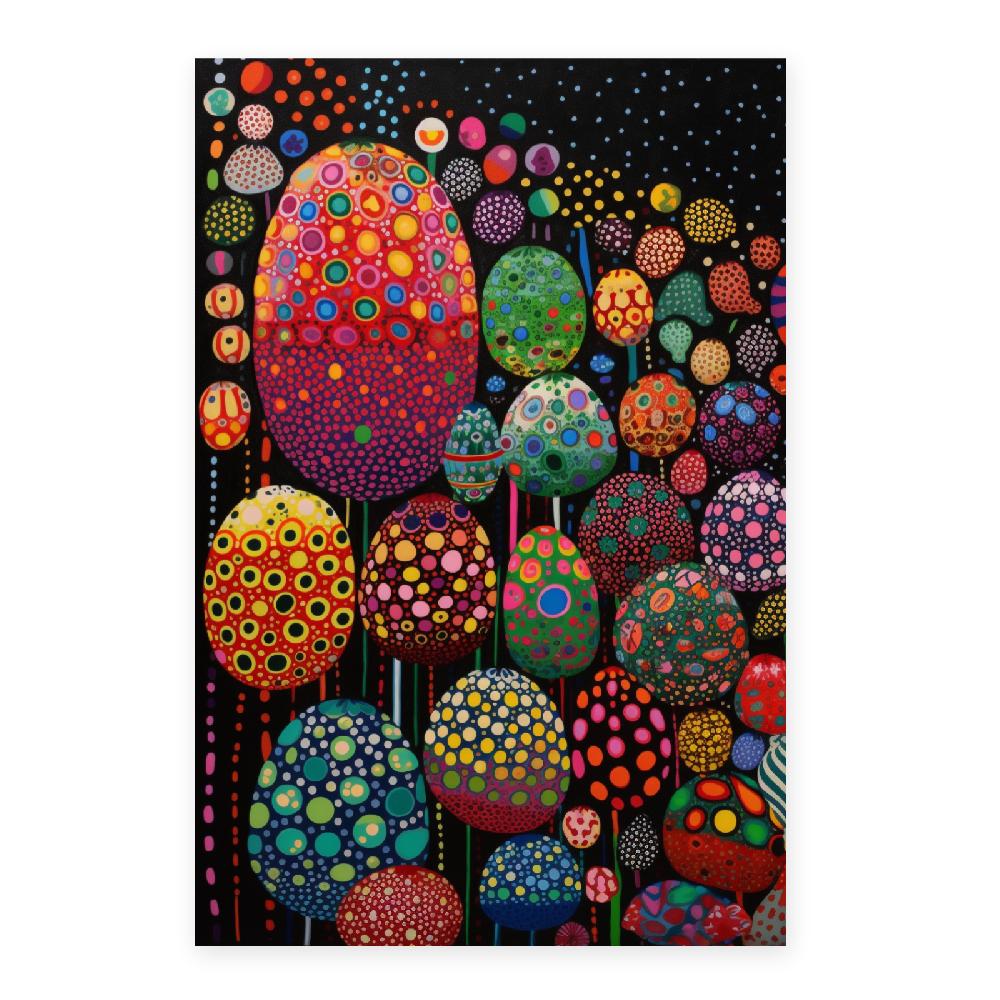 Nacnic Póster En 8k De Yayoi Kusama