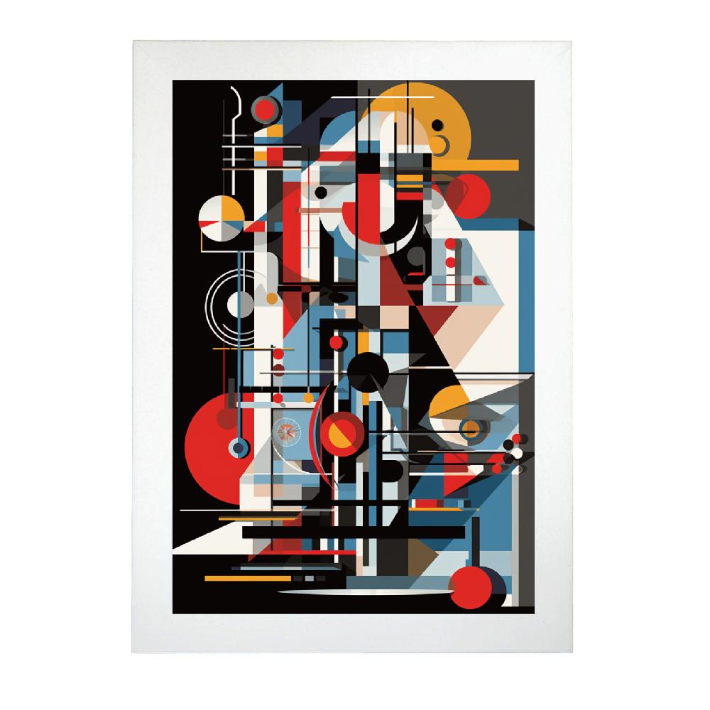 Nacnic Póster Estilo Bauhaus