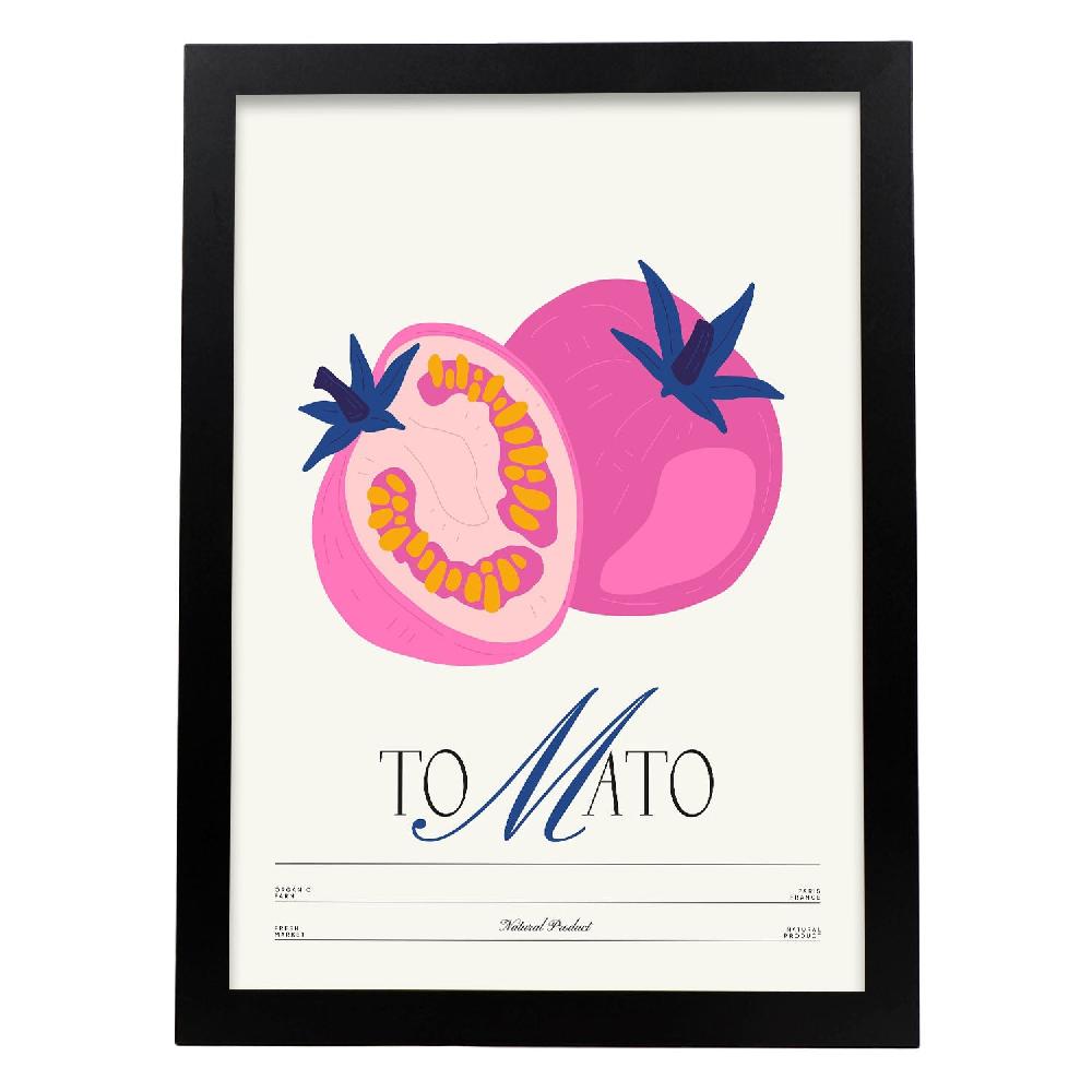 Nacnic Póster Explorando El Mundo Del Tomate