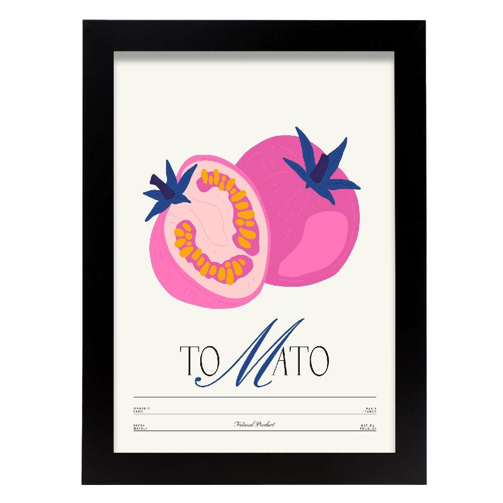 nacnic Póster Explorando el Mundo del Tomate