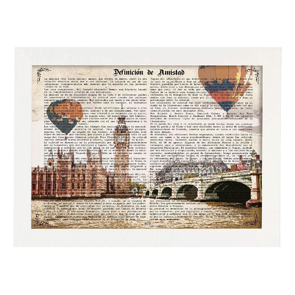 Nacnic Póster Ilustrado De Londres