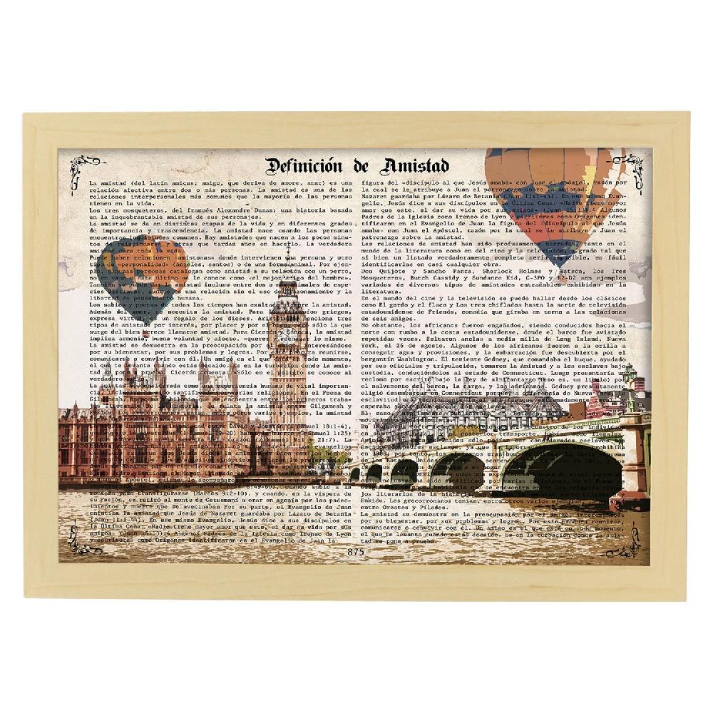 Nacnic Póster Ilustrado De Londres
