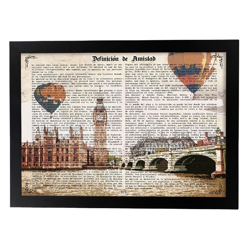 Nacnic Póster Ilustrado De Londres