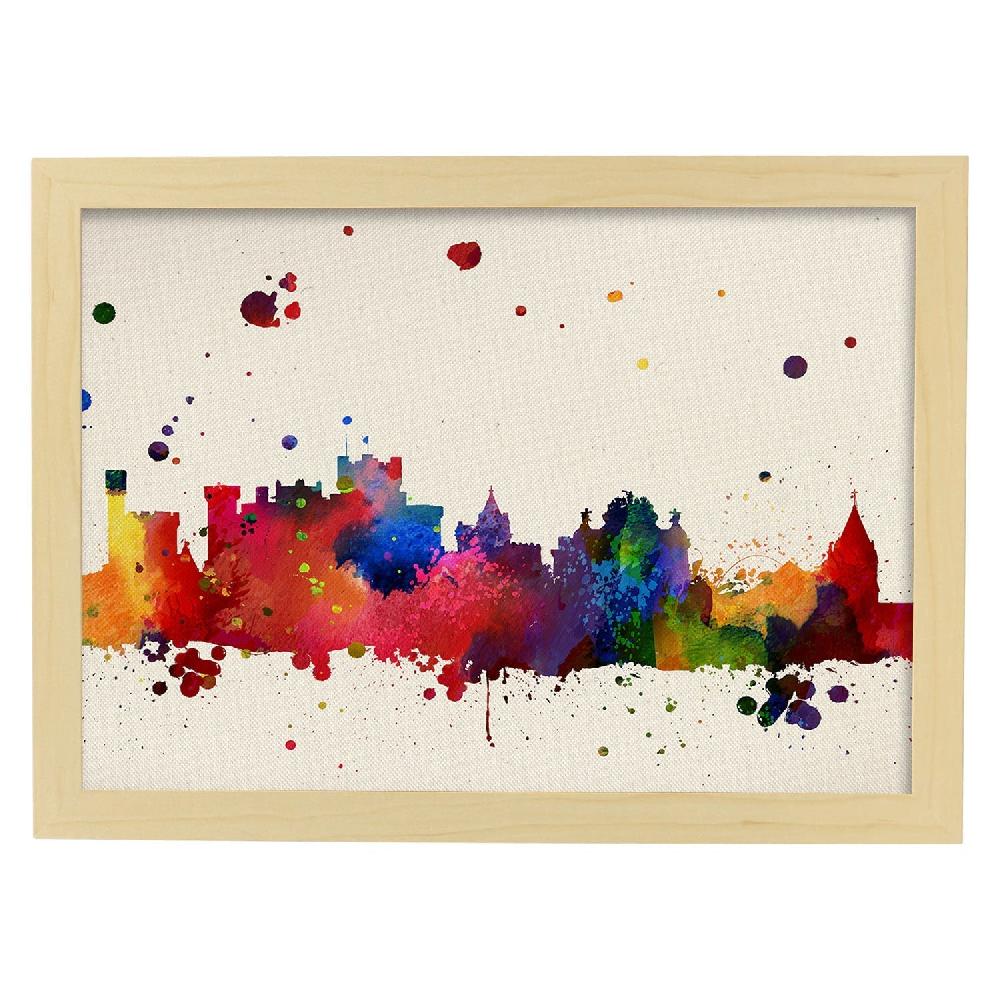 Nacnic Póster Ilustrado De Pamplona