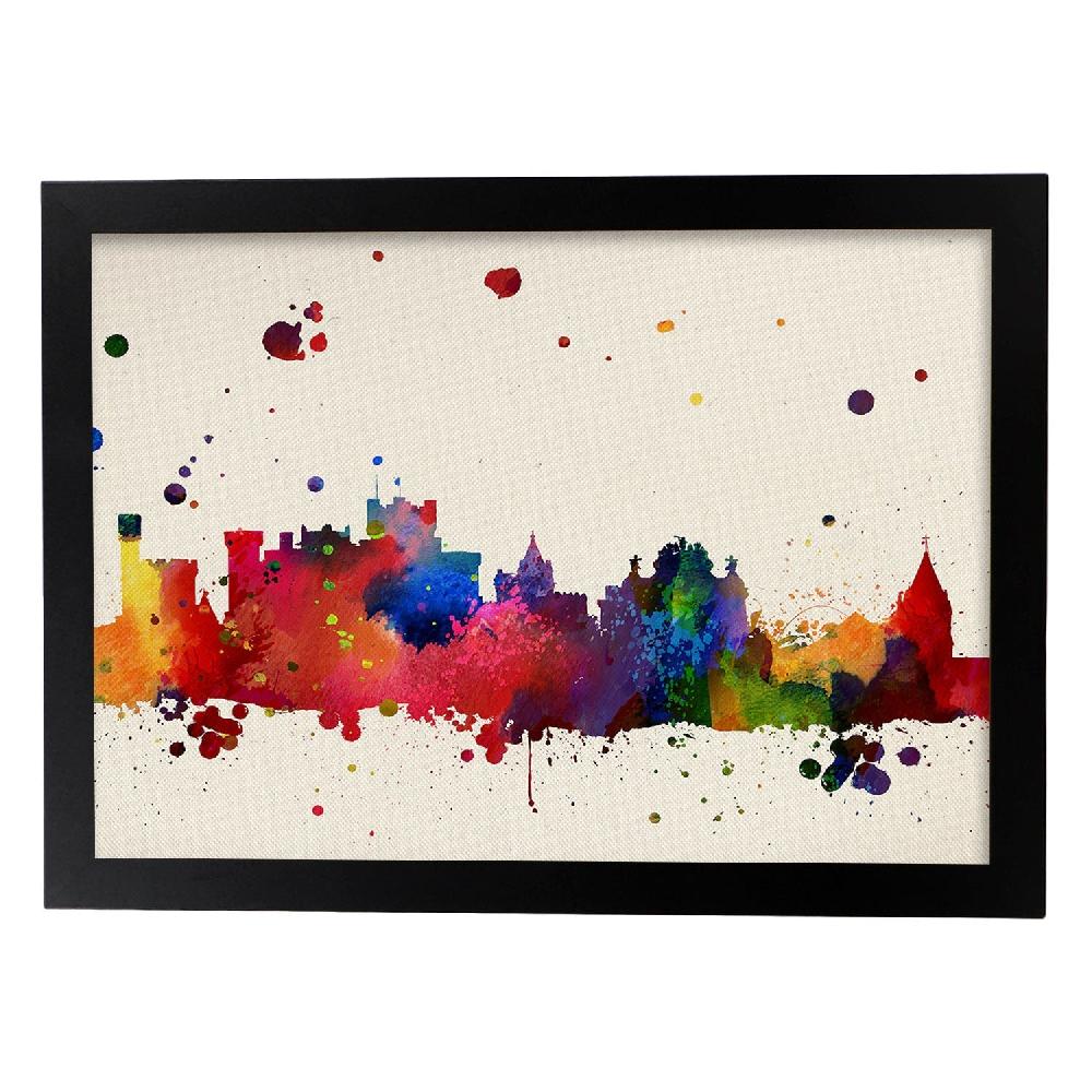 Nacnic Póster Ilustrado De Pamplona