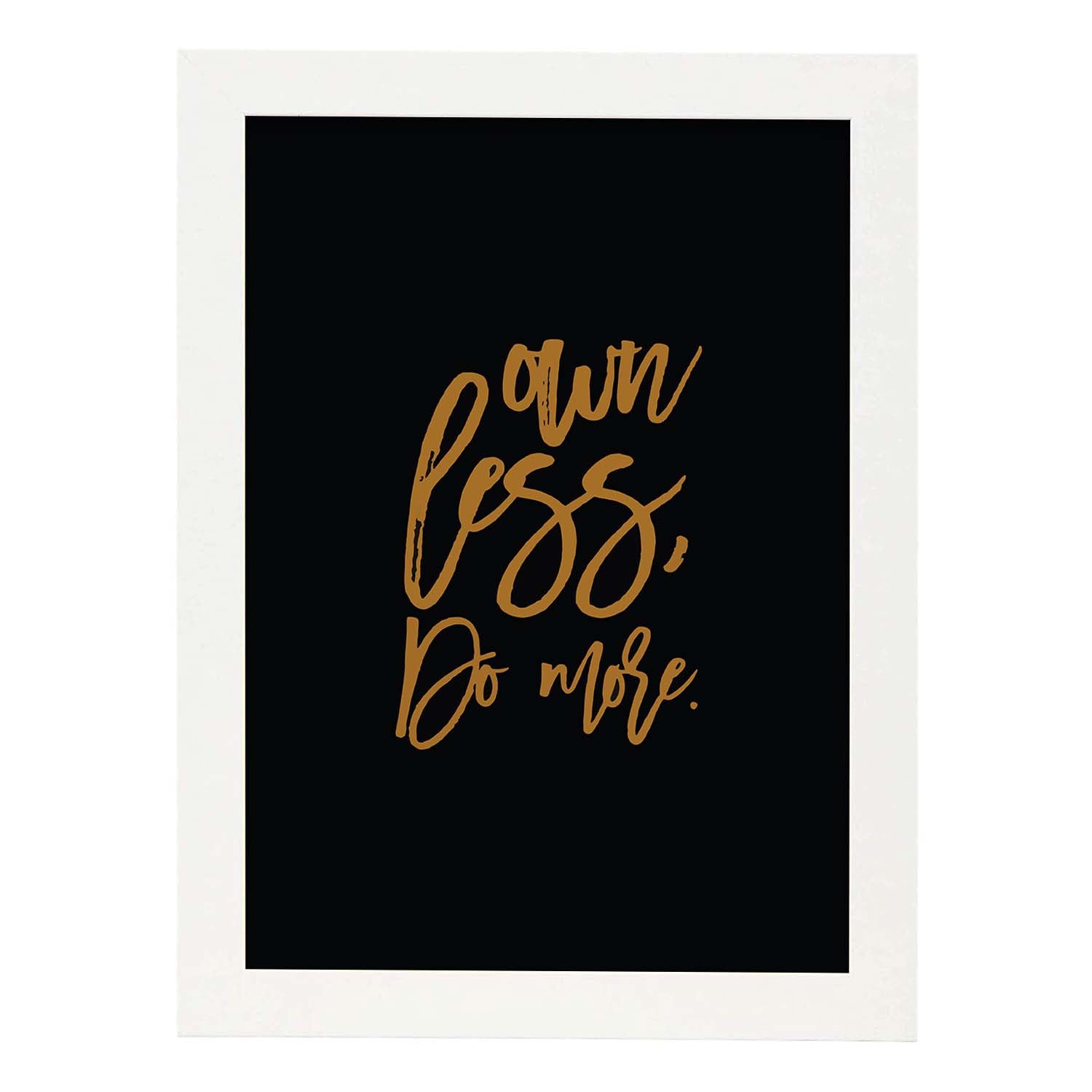 Nacnic Póster Inspiracional 'Ten Menos'