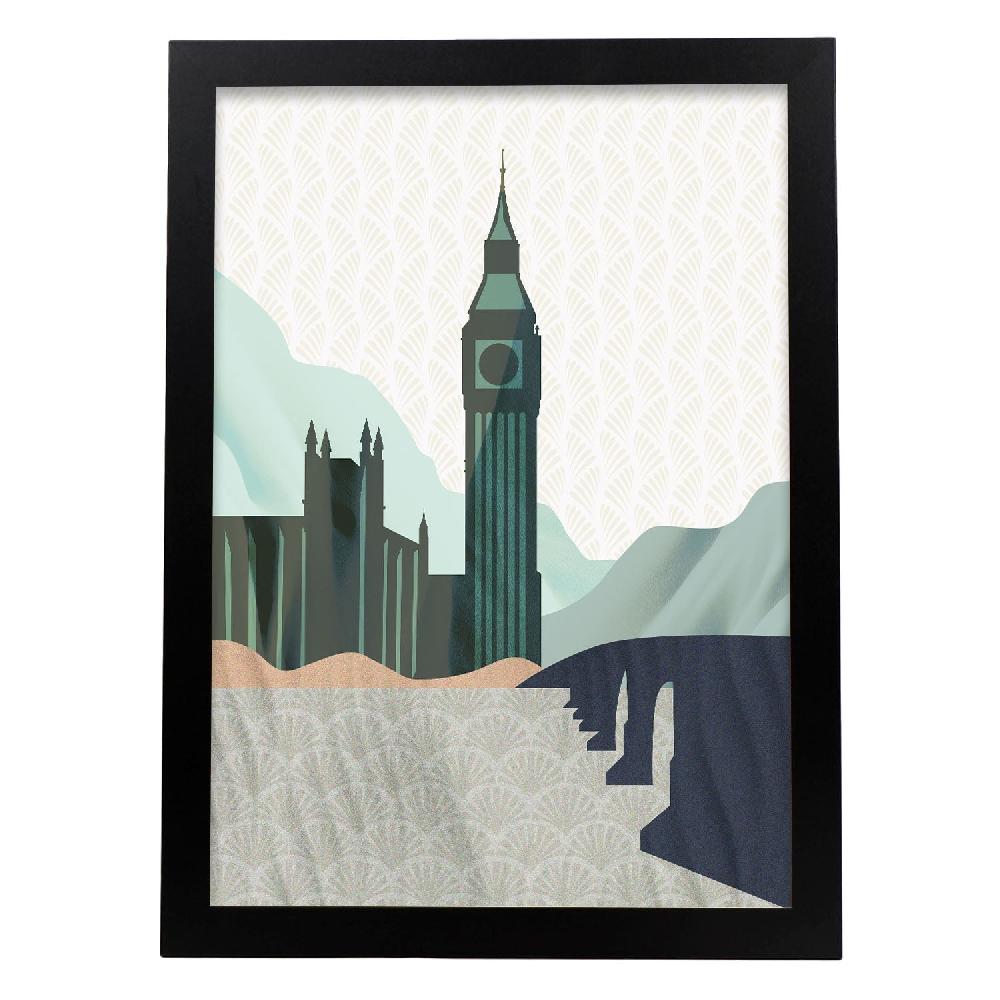 Nacnic Póster Majestuosidad Del Big Ben De Londres