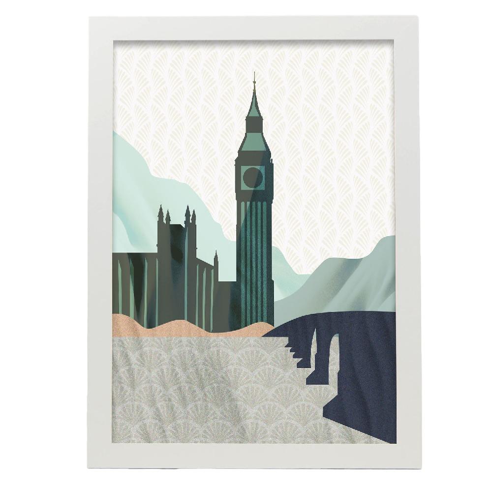Nacnic Póster Majestuosidad Del Big Ben De Londres