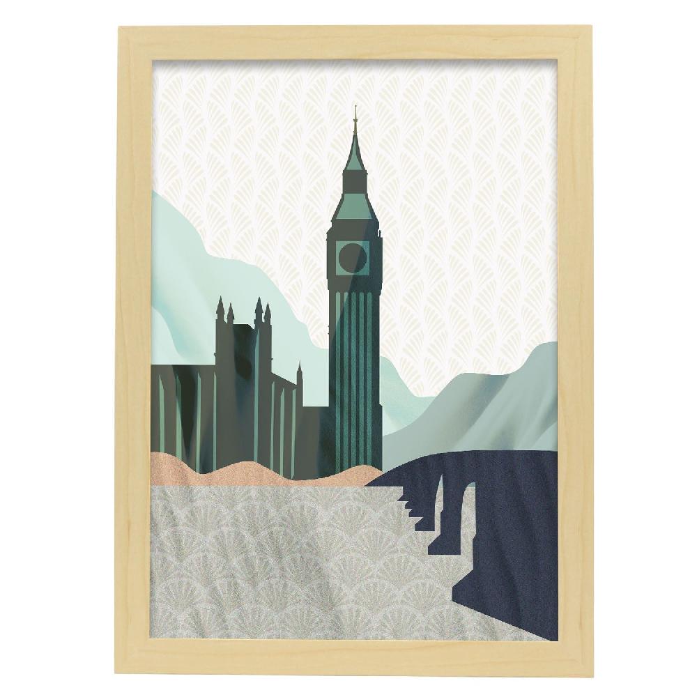 Nacnic Póster Majestuosidad Del Big Ben De Londres