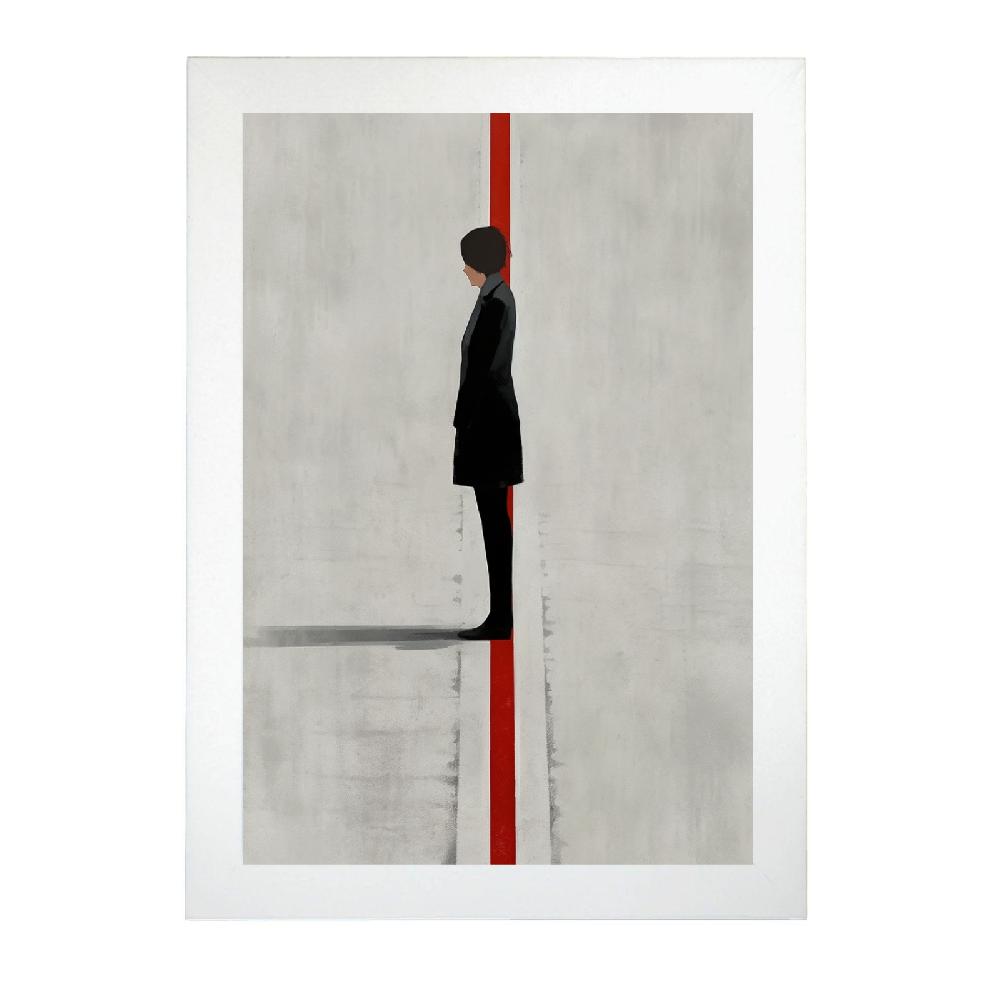 Nacnic Póster Minimalismo Disminuido De Nacnic