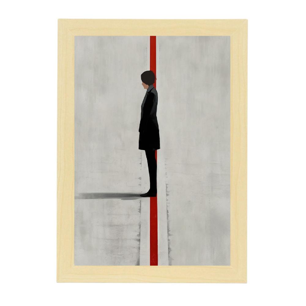 Nacnic Póster Minimalismo Disminuido De Nacnic