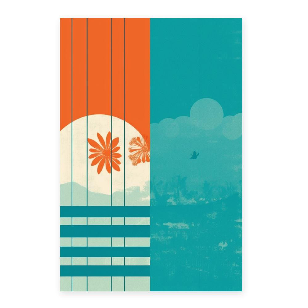Nacnic Póster Minimalista De Estilo Japonés