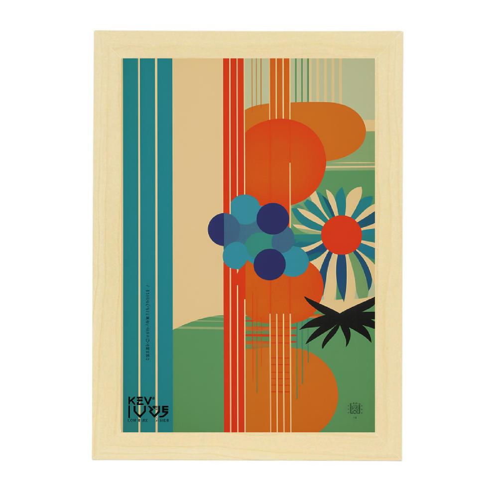 Nacnic Póster Minimalista En Estilo Japonés