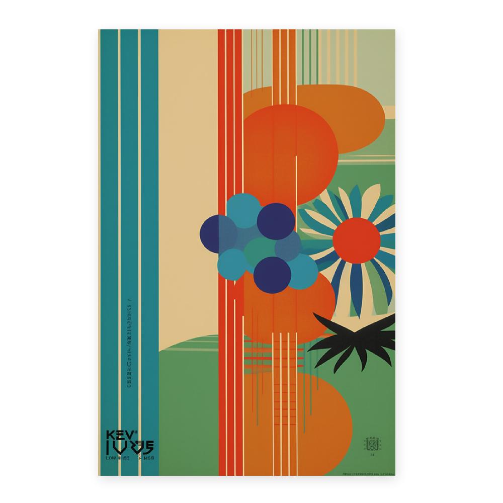 Nacnic Póster Minimalista En Estilo Japonés