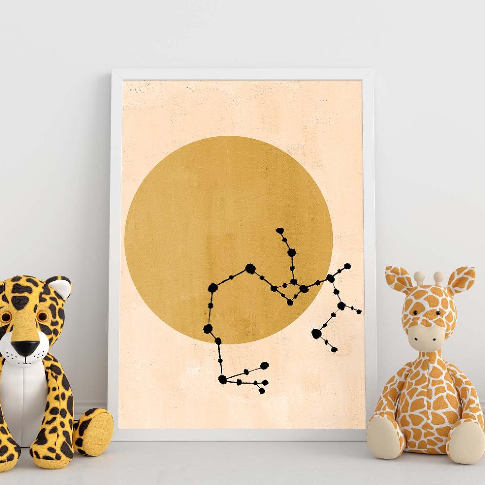 Nacnic Póster Místico De Soles Y Lunas