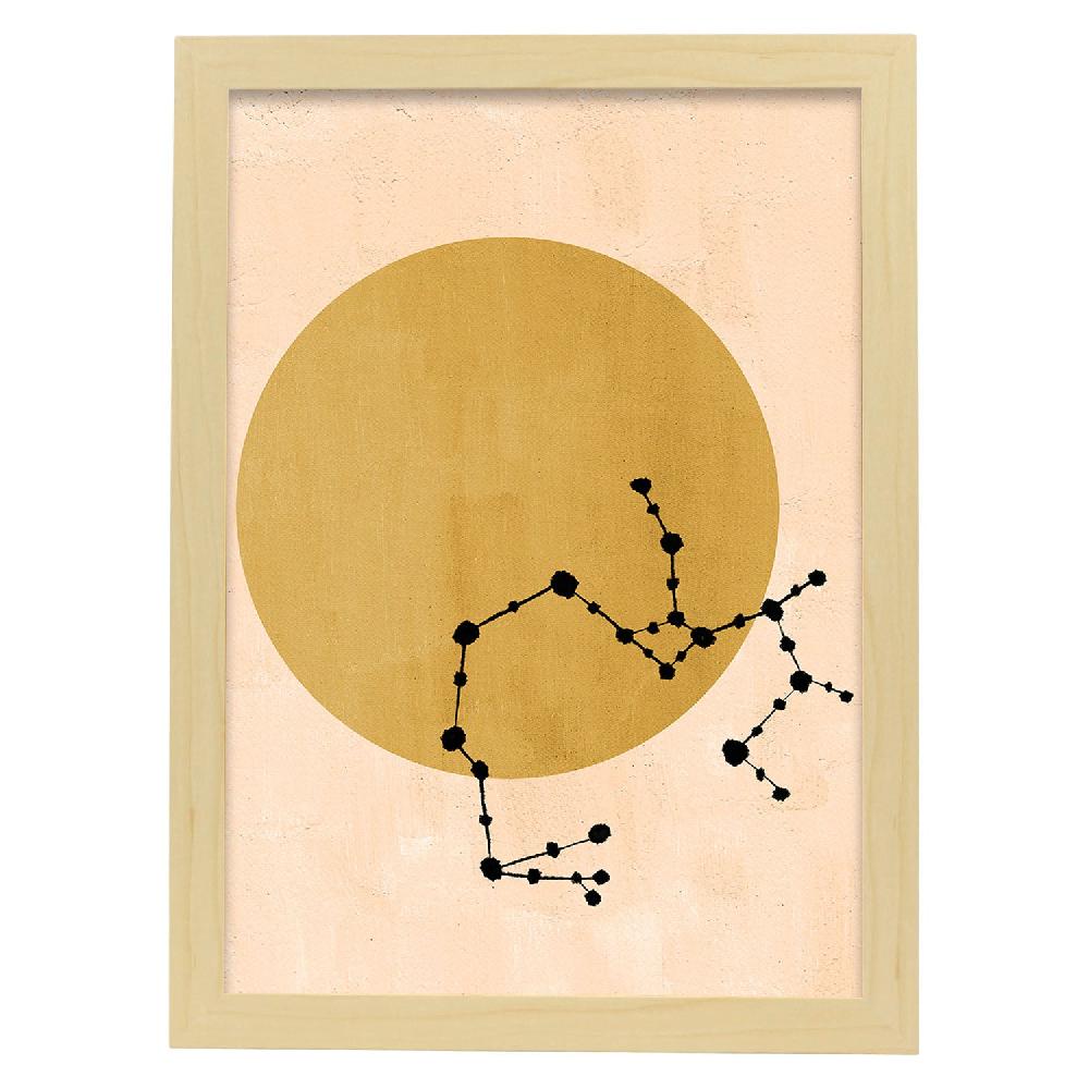 Nacnic Póster Místico De Soles Y Lunas