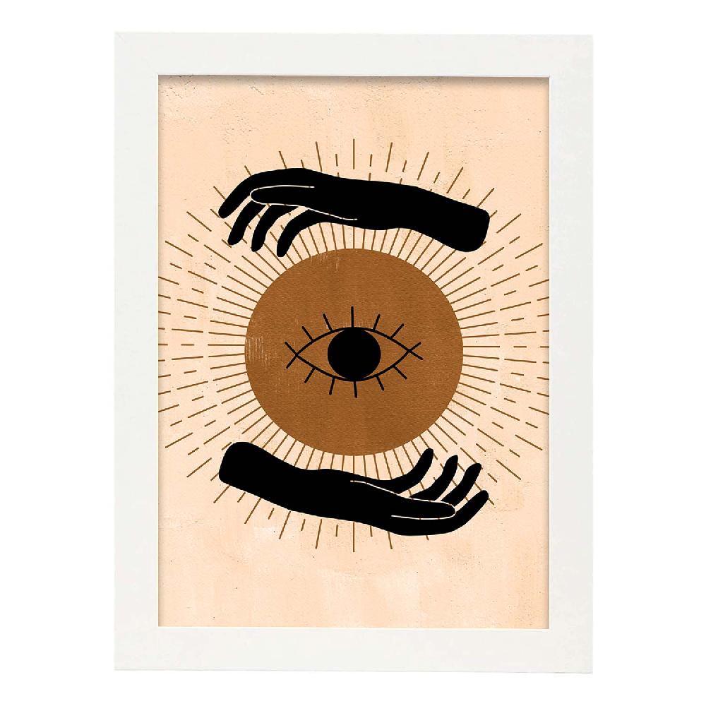 Nacnic Póster Místico De Soles Y Lunas