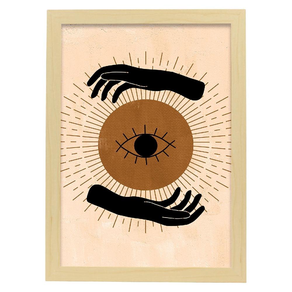 Nacnic Póster Místico De Soles Y Lunas