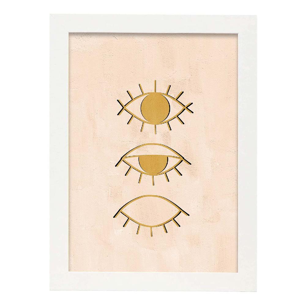 Nacnic Póster Místico De Soles Y Lunas