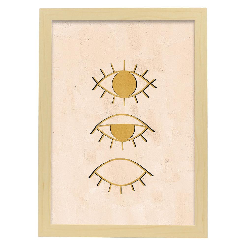 Nacnic Póster Místico De Soles Y Lunas