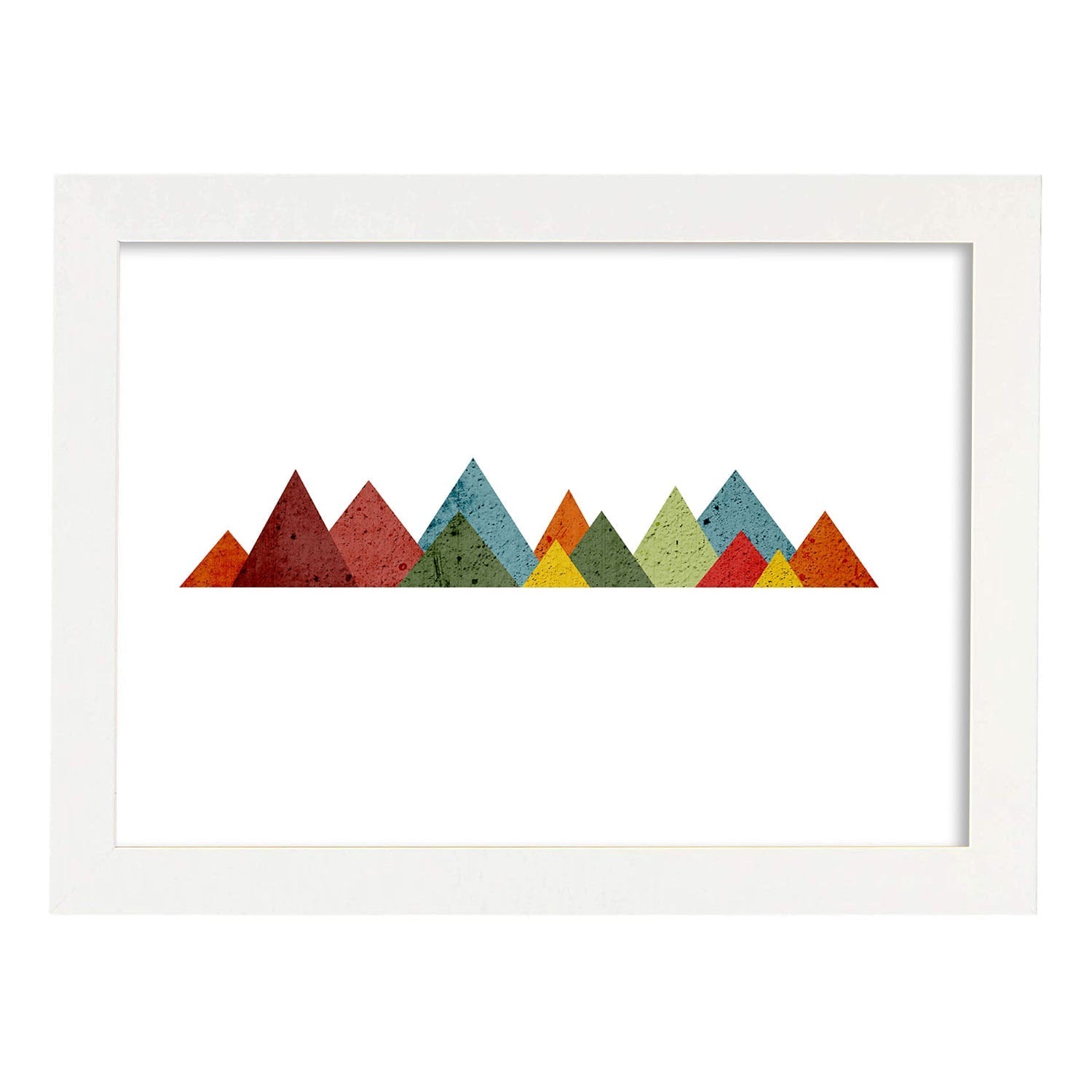 Nacnic Póster Nórdico De Círculos Cordillera
