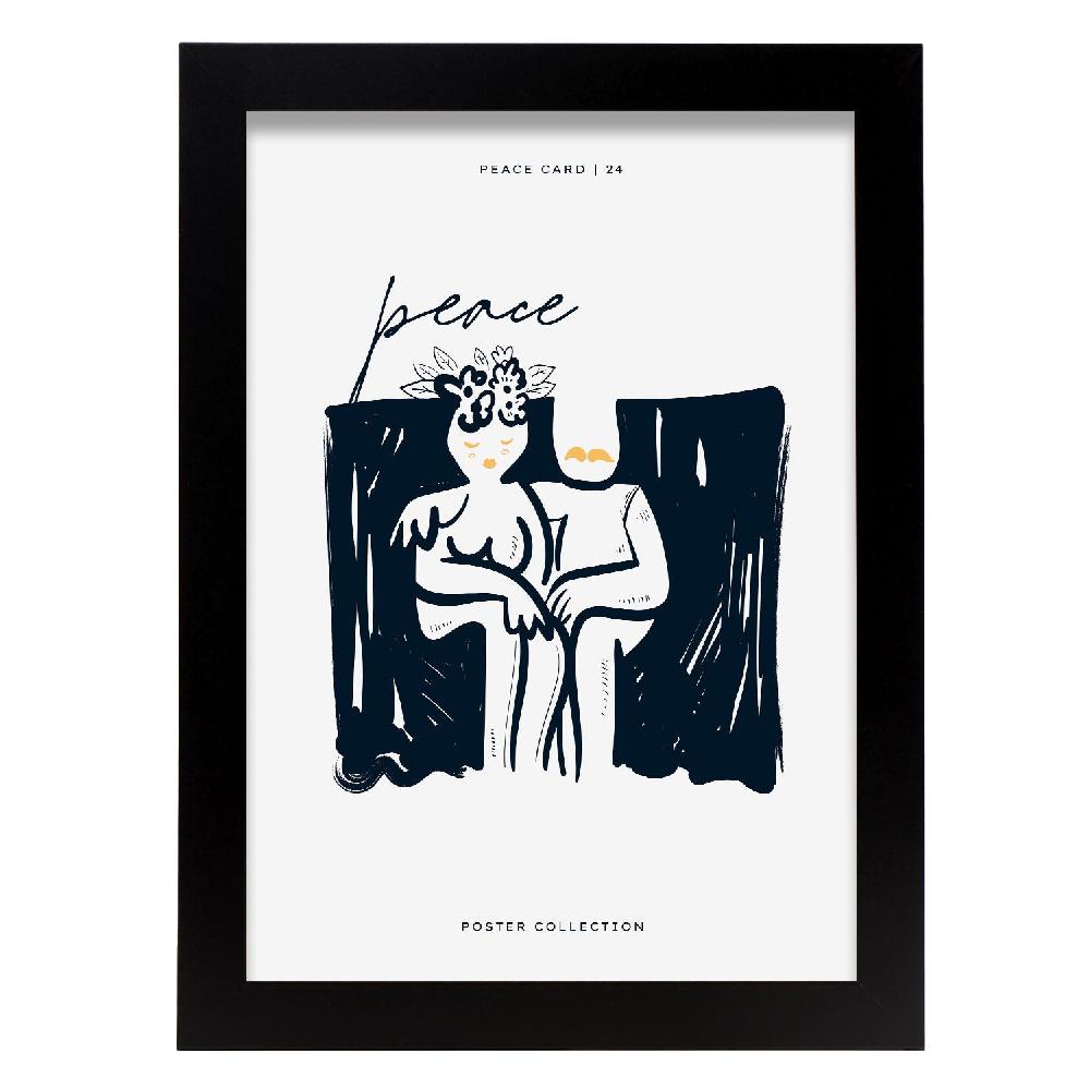 nacnic Póster Paz Contigo