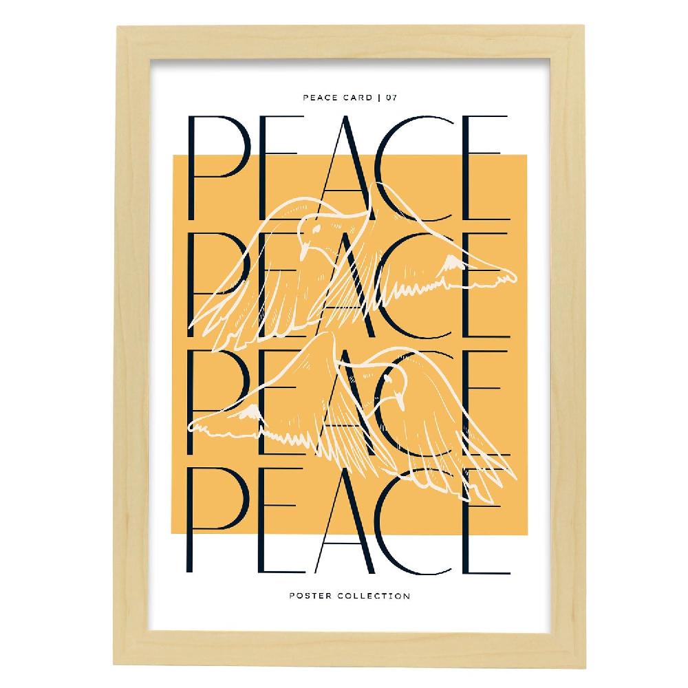 Nacnic Póster Paz En Nosotros
