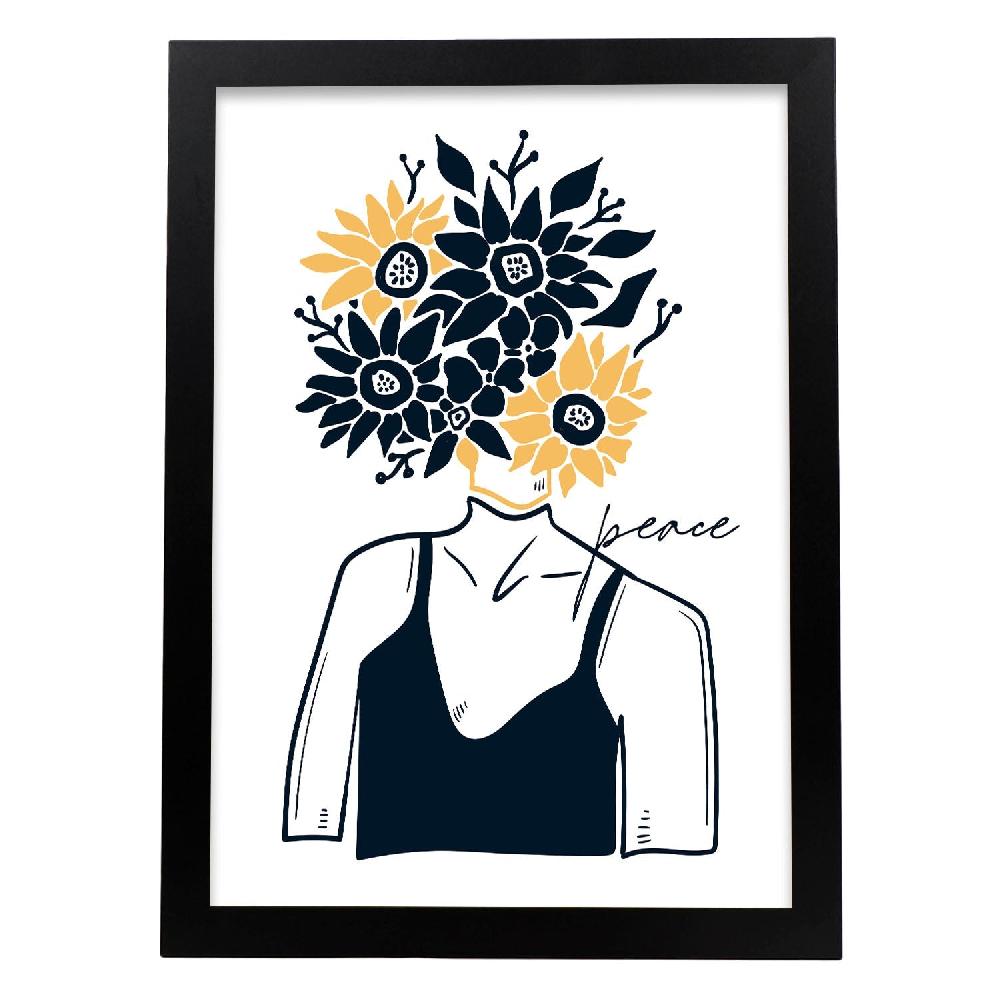 Nacnic Póster Paz En Tu Mente