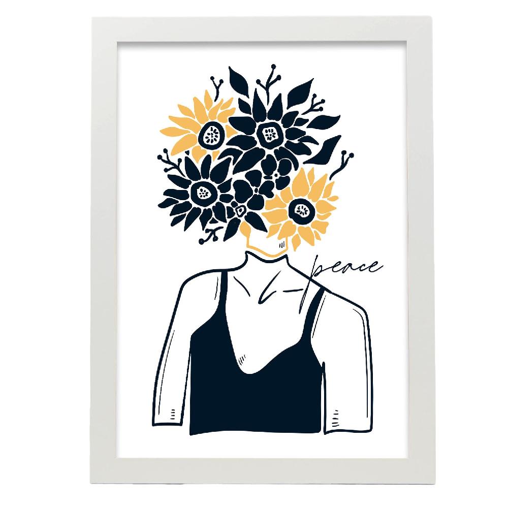 Nacnic Póster Paz En Tu Mente