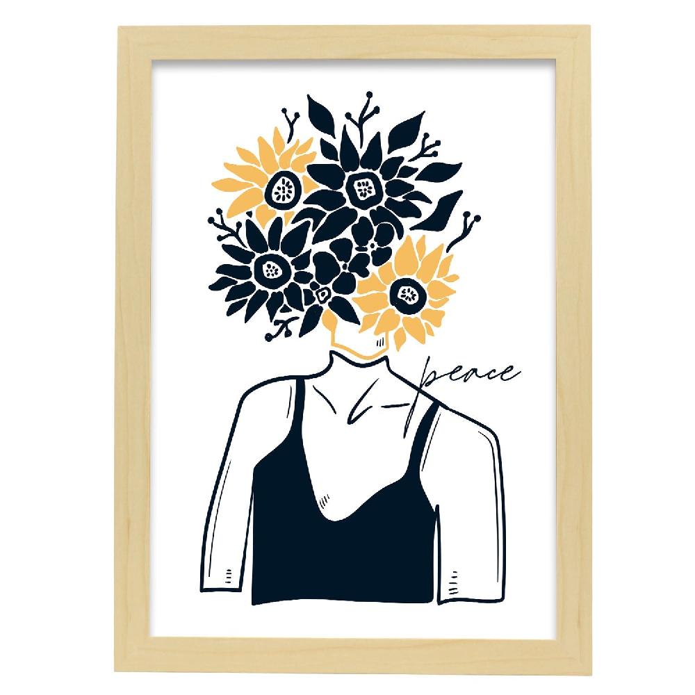 Nacnic Póster Paz En Tu Mente