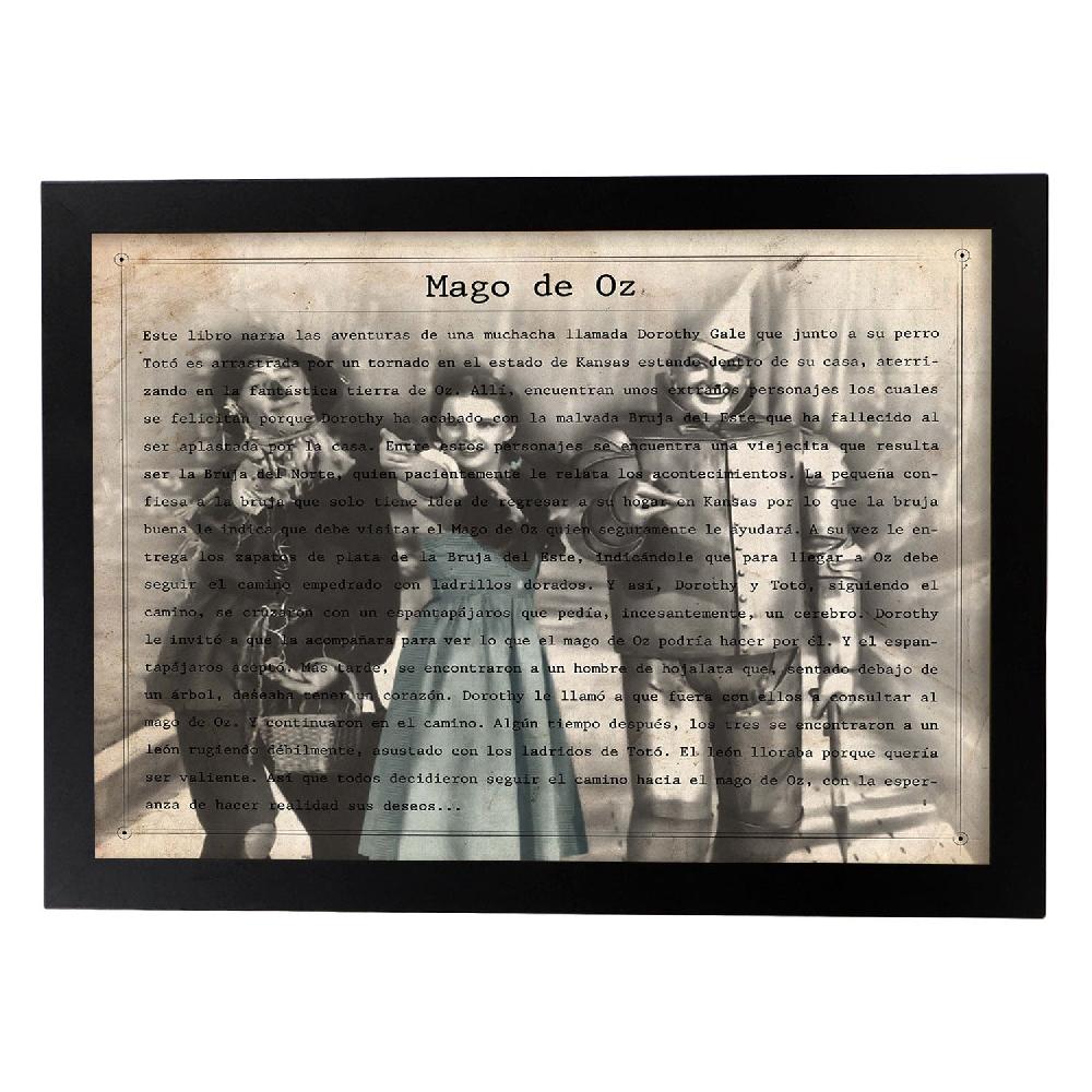 Nacnic Poster Vintage De El Mago De Oz