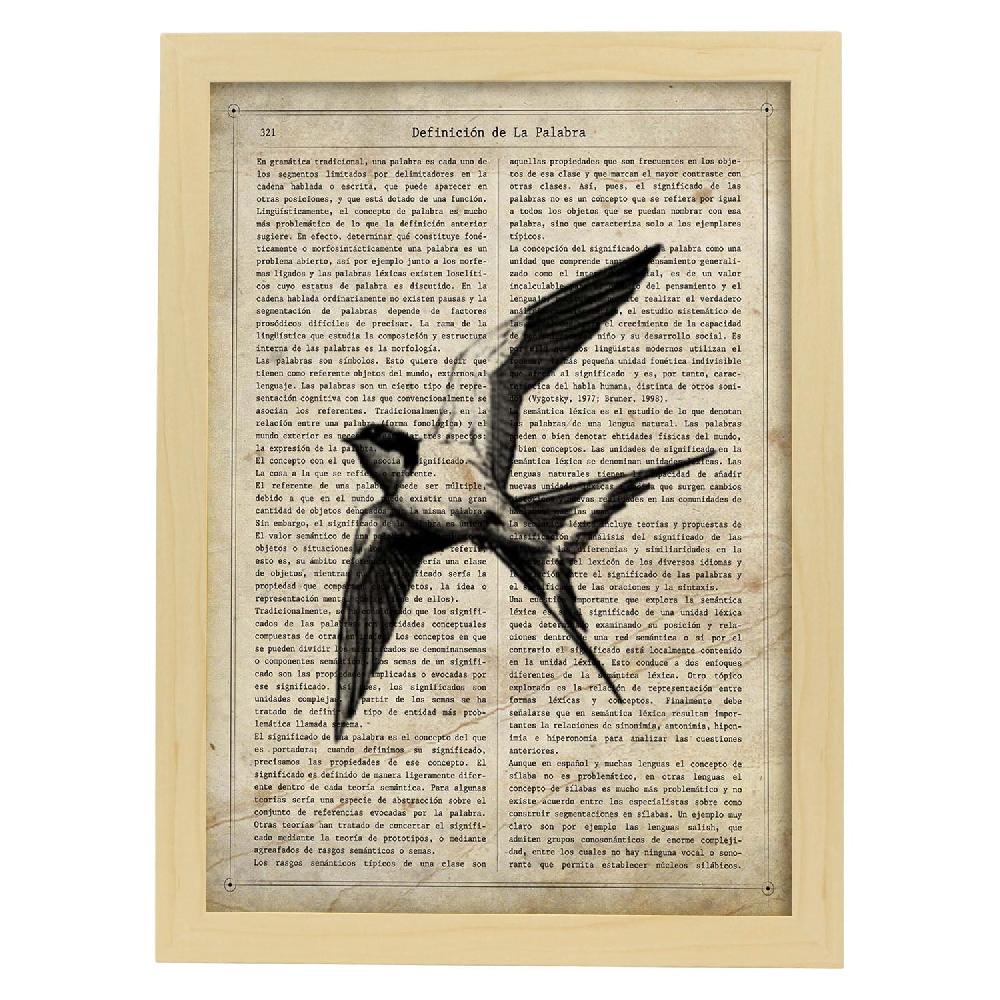 Nacnic Poster Vintage De Golondrina