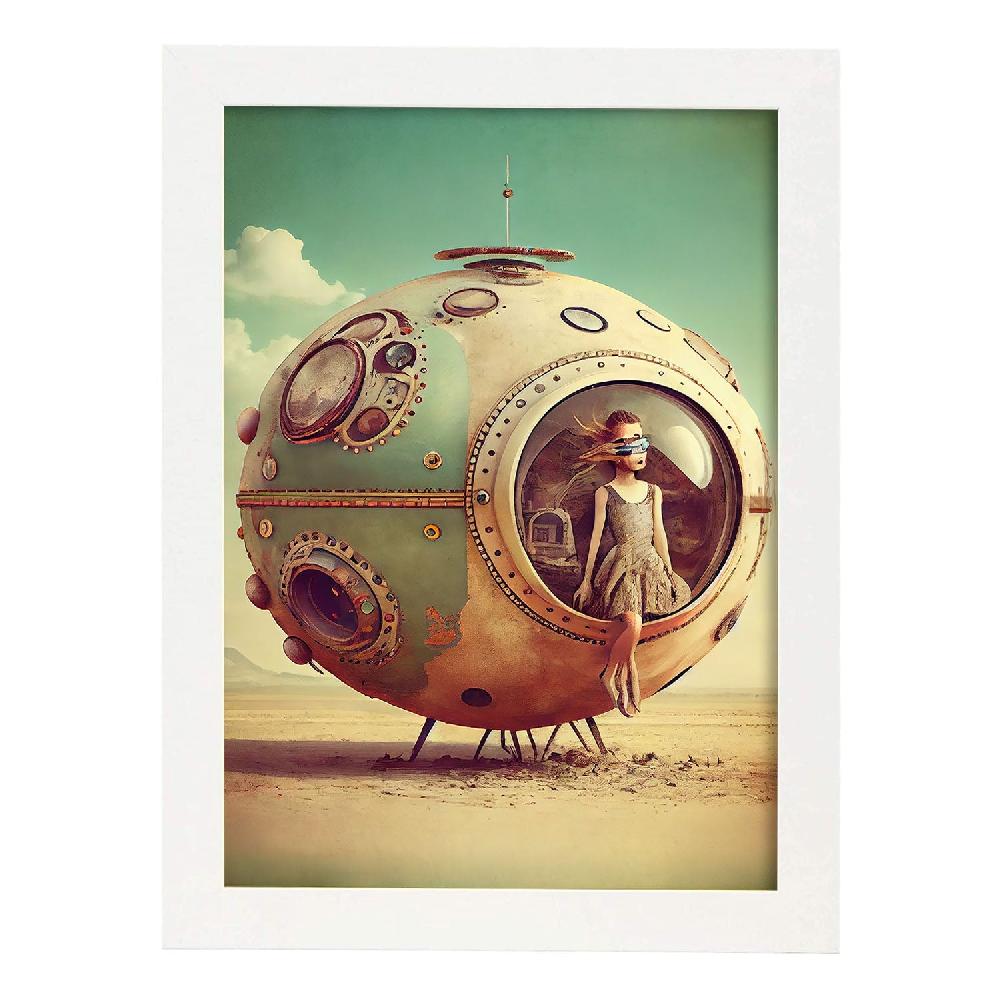 Nacnic Nacnic Póster Vintage Infinitas Posibilidades 131 Para Dormitorio O Sala De Estar