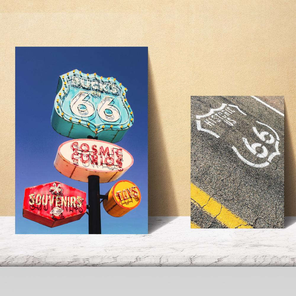 Nacnic Ruta 66 Estados Unidos Carteles Y Cultura