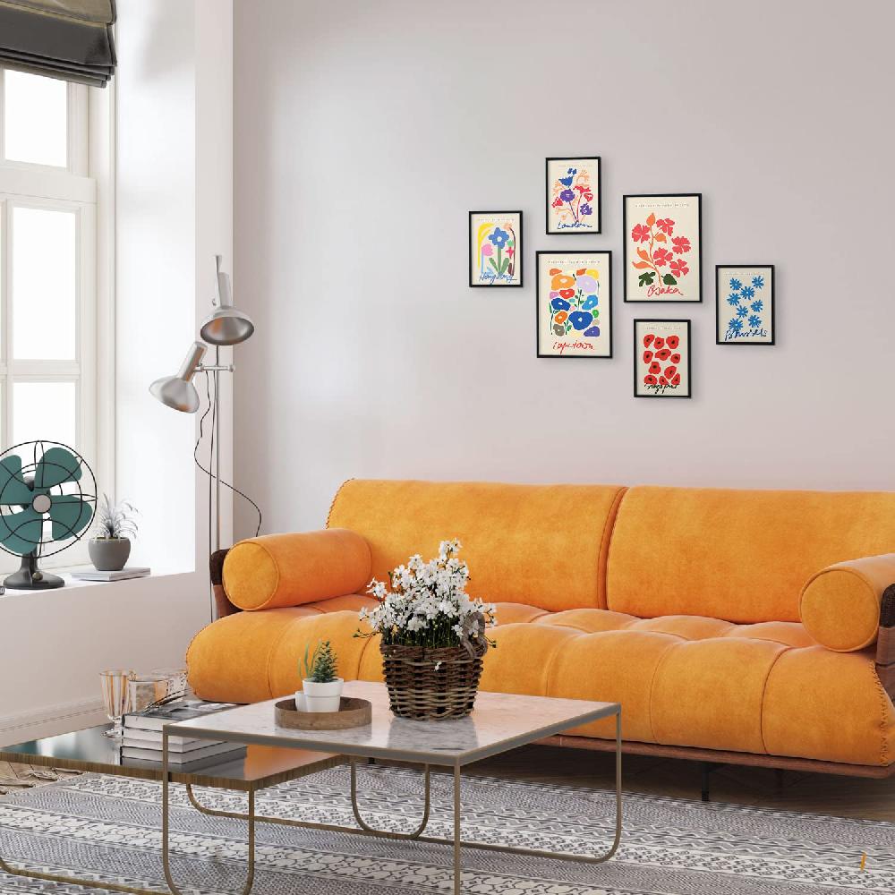 Nacnic Set De 6 Láminas De Collage Floral