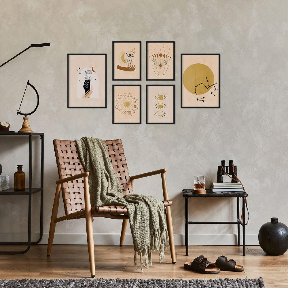 Nacnic Set De 6 Láminas Místico De Estilo Collage