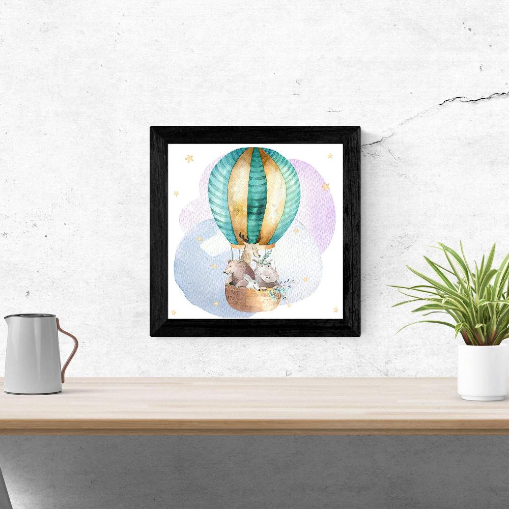 Nacnic Set De Dos Láminas Elefante Y Globo