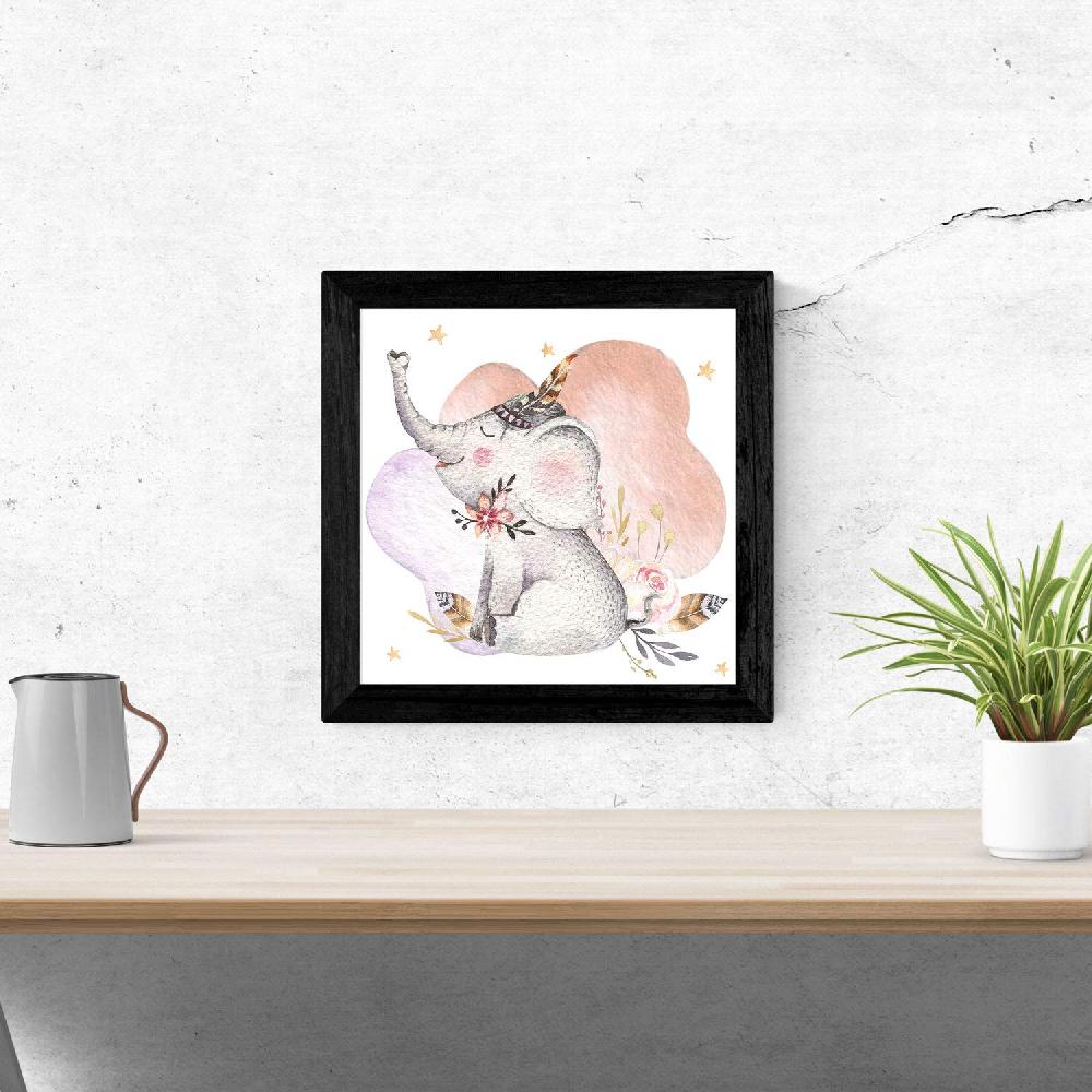 Nacnic Set De Dos Láminas Elefante Y Globo