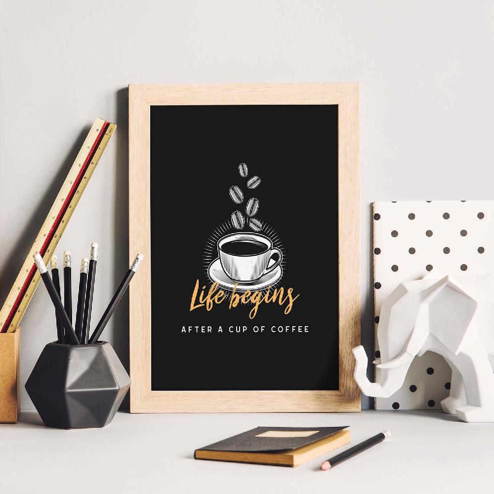 Nacnic Set De Láminas Amantes Del Café