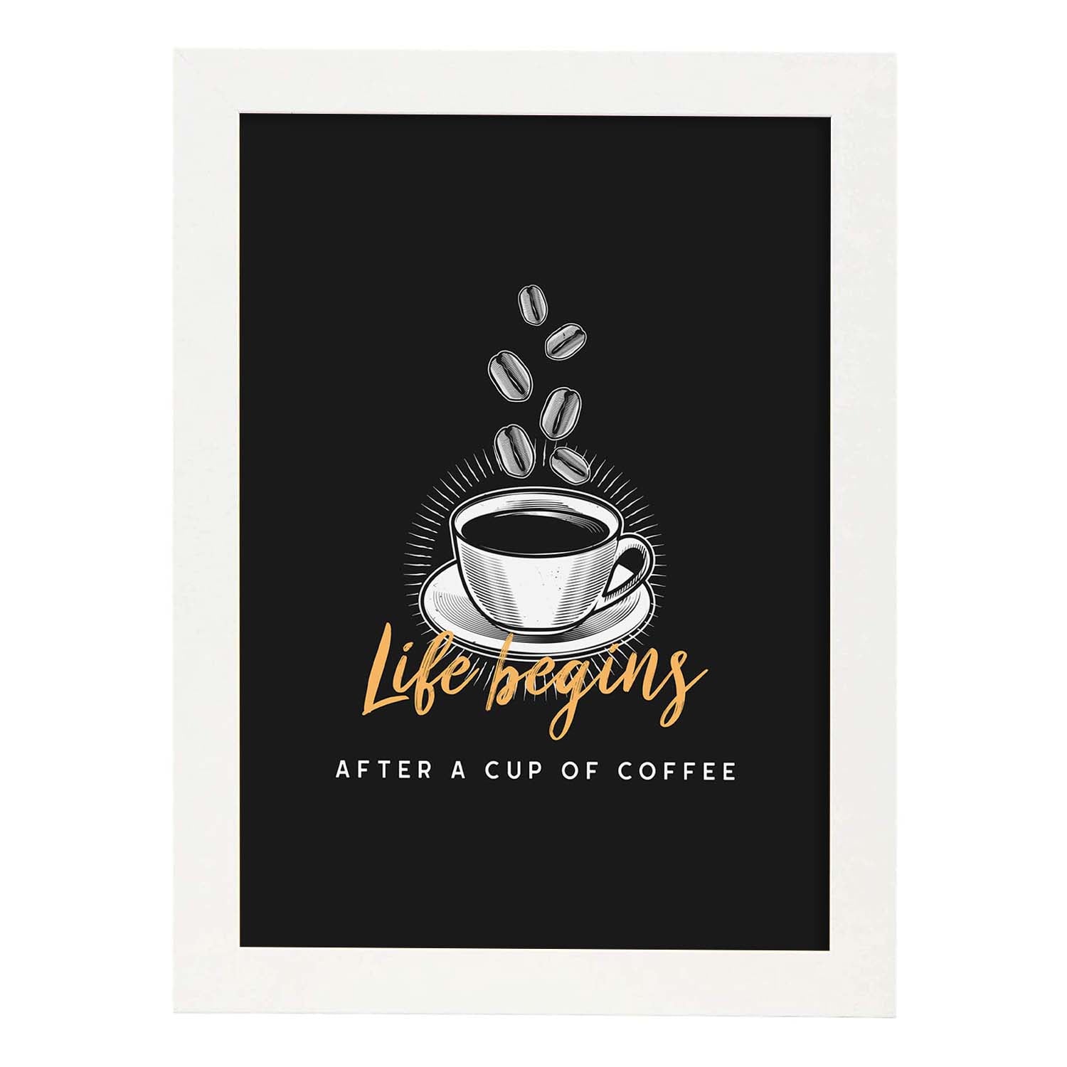 Nacnic Set De Láminas Amantes Del Café