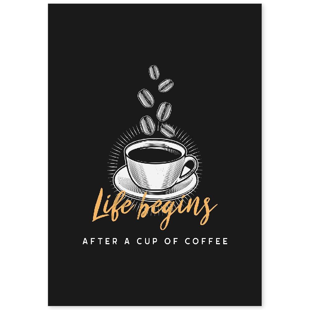 nacnic Set de láminas Amantes del Café