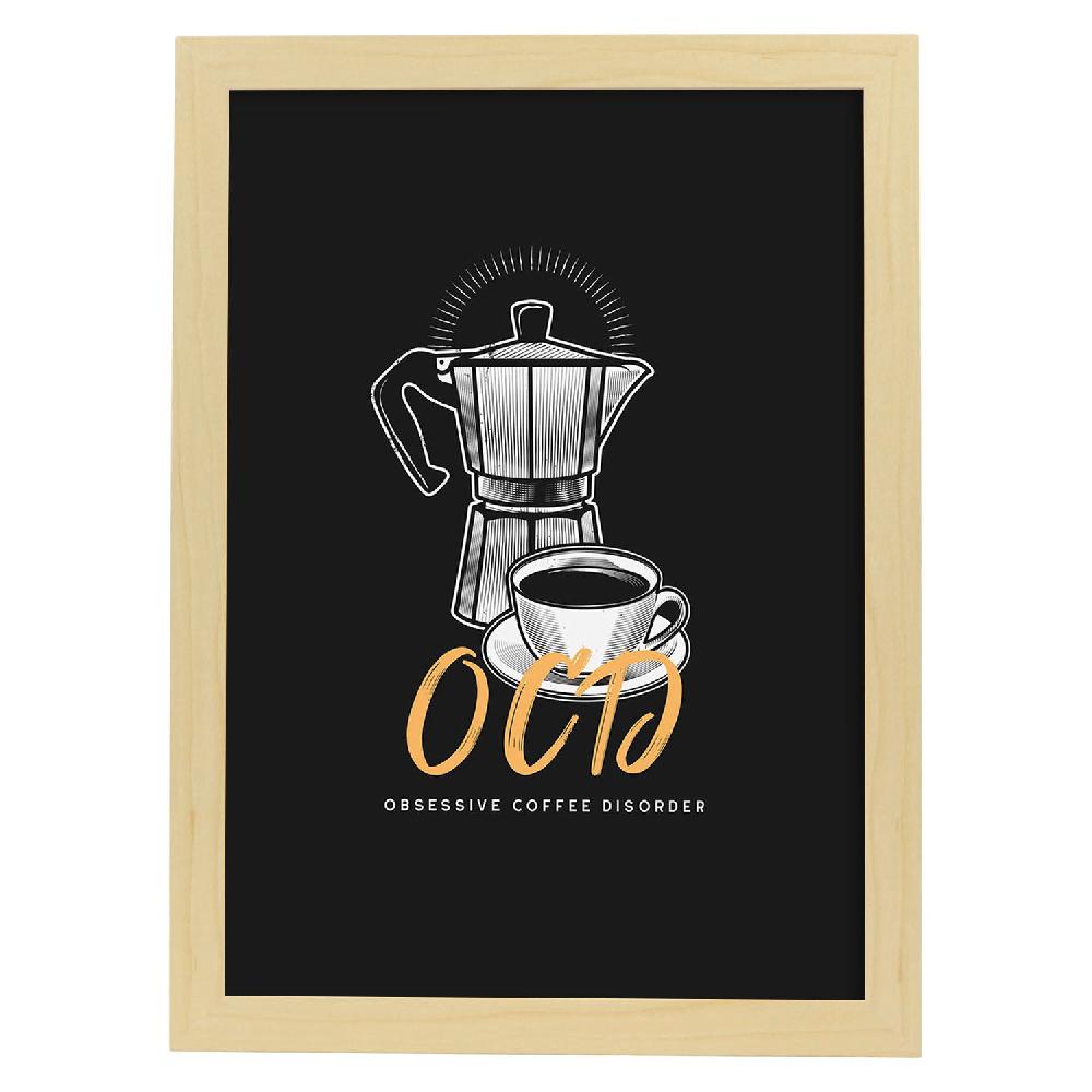 Nacnic Set De Láminas Cafetero Compulsivo