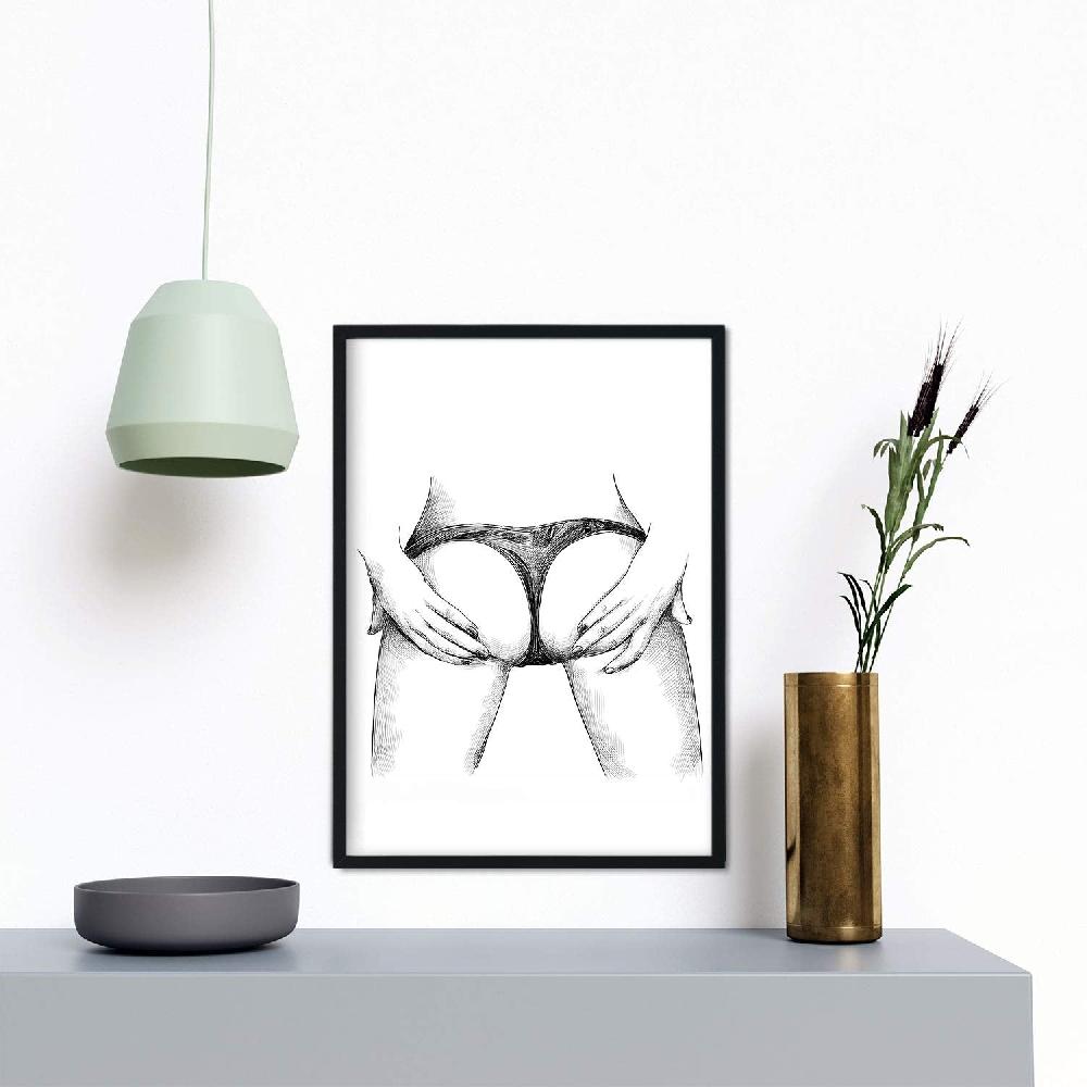 Nacnic Set De Láminas Eróticas De Cuerpo Femenino