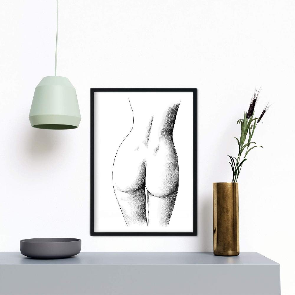 Nacnic Set De Láminas Eróticas Del Cuerpo Femenino
