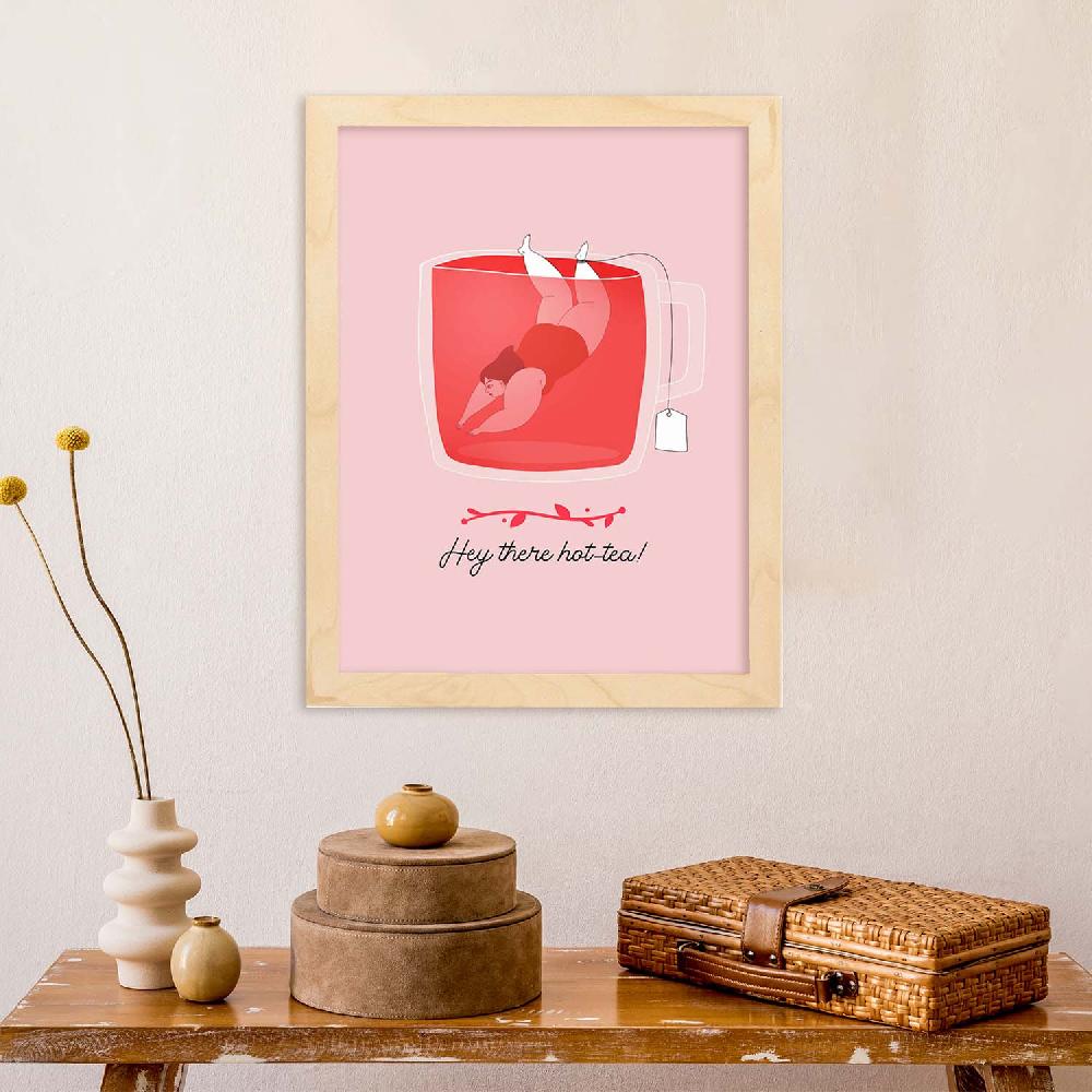 Nacnic Set De Láminas Ilustraciones De Té Y Café