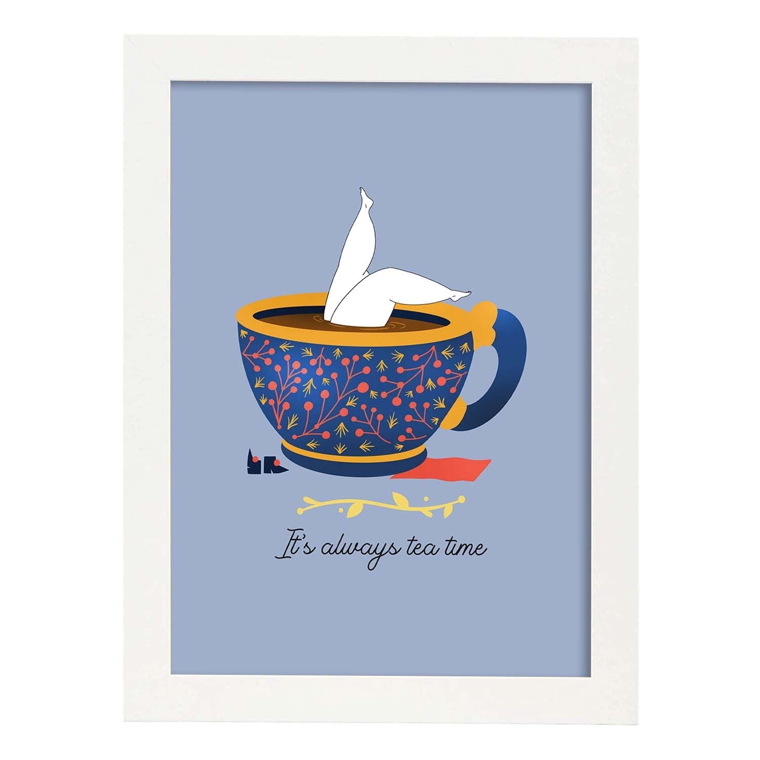 Nacnic Set De Láminas Ilustradas De Té Y Café
