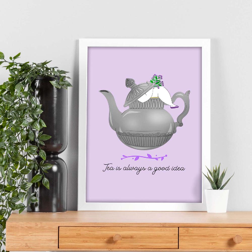 Nacnic Set De Láminas Para Amantes Del Té Y Café