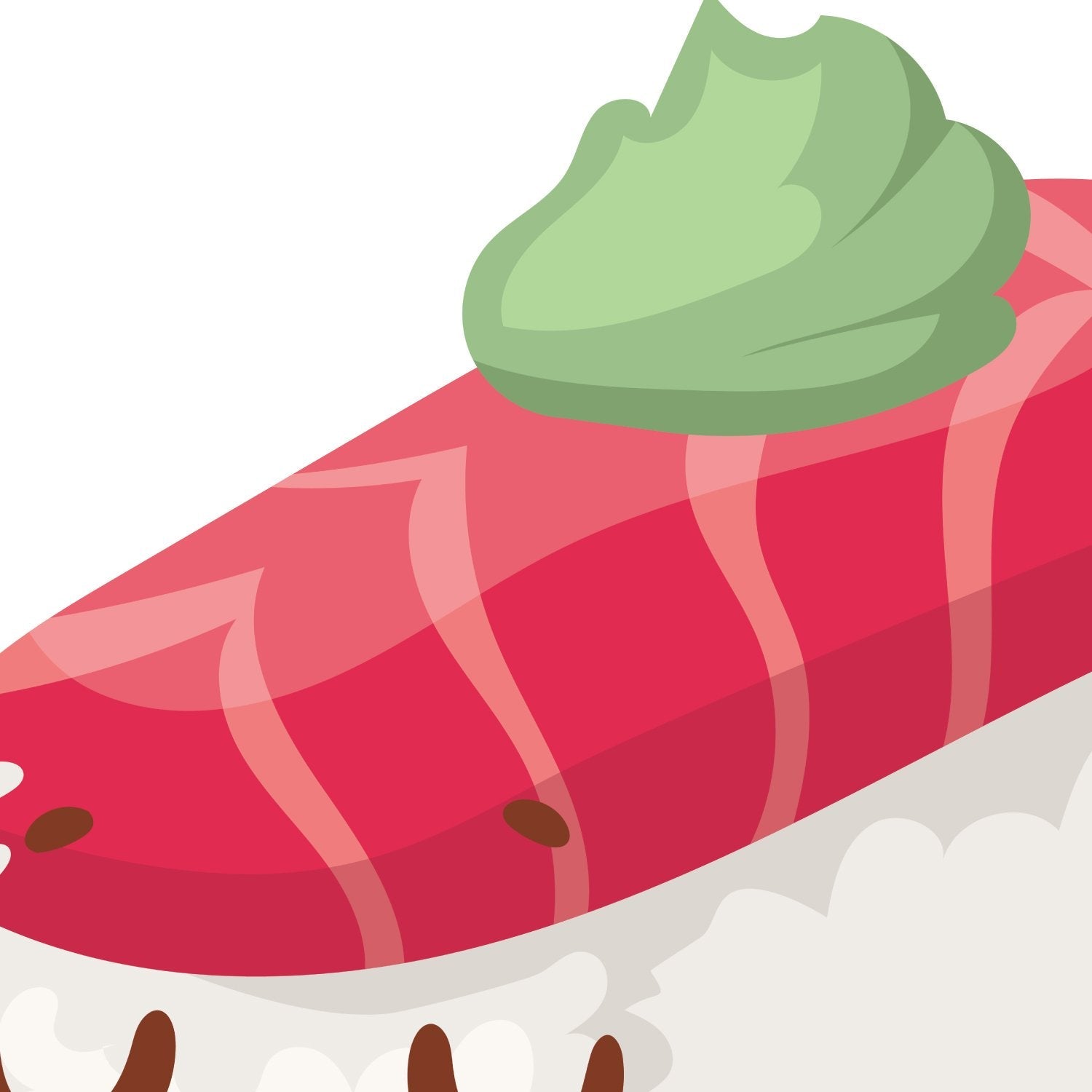 Nacnic Set De Tres Láminas De Sushi