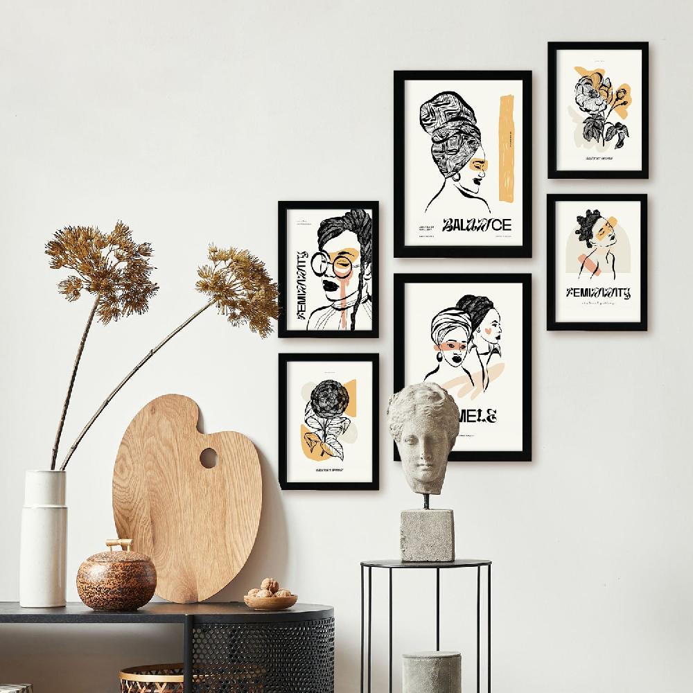 Nacnic Thick Black Ink Posters. Black Power