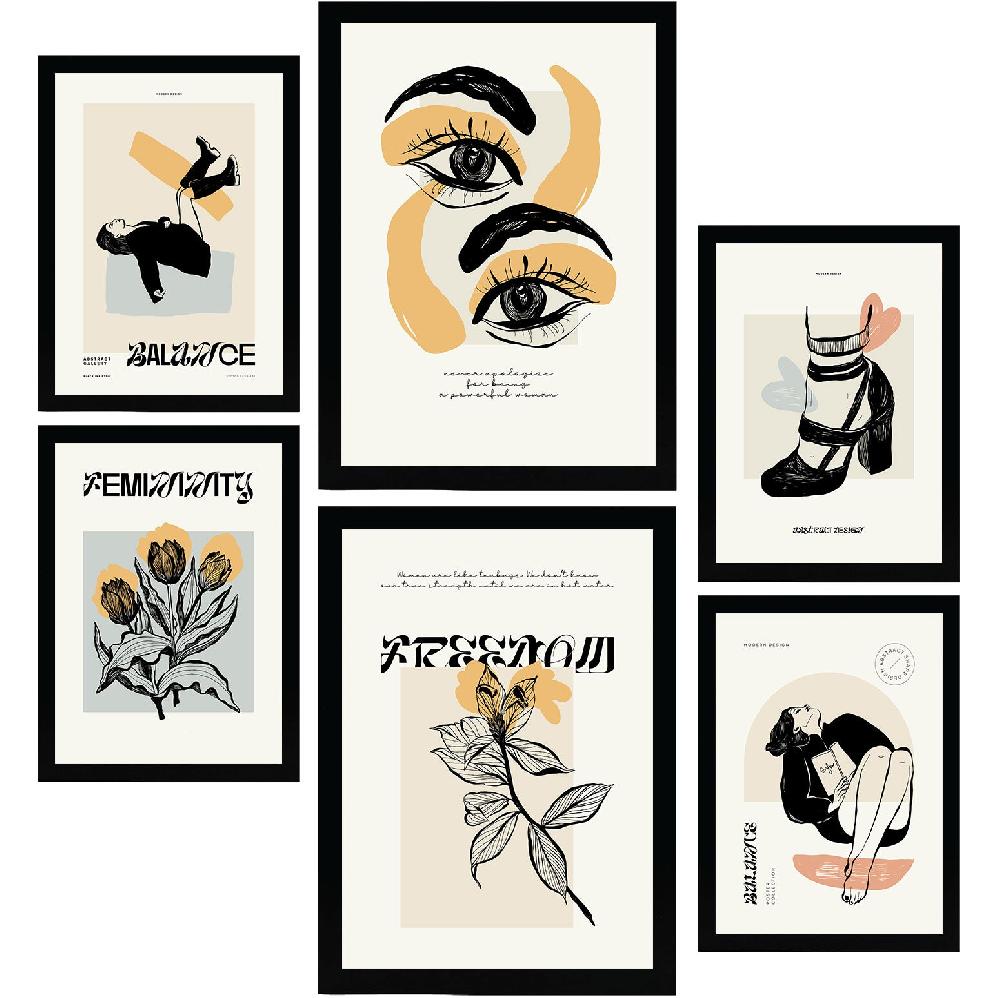 nacnic Thick Black Ink Posters. Powerful